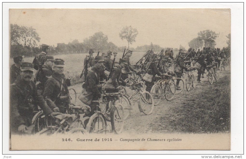 MILITARIA - Compagnie De Chasseurs Cyclistes - Regiments