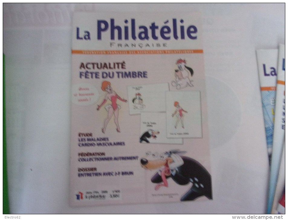 La Philatélie Française, 6 Revues Année 2008 - Français (àpd. 1941)