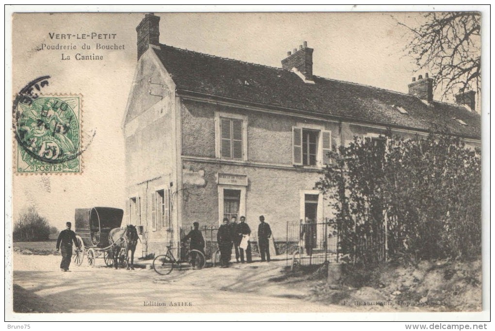 91 - VERT-LE-PETIT - Poudrerie Du Bouchet - La Cantine - 1907 - Vert-le-Petit