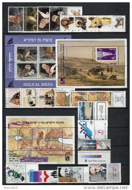 Israel 1987. Completo (19s + 3b) ** MNH. - Full Years