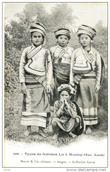 CPA (LAOS)   Types De Femmes Lu A Muong - Hou - Laos