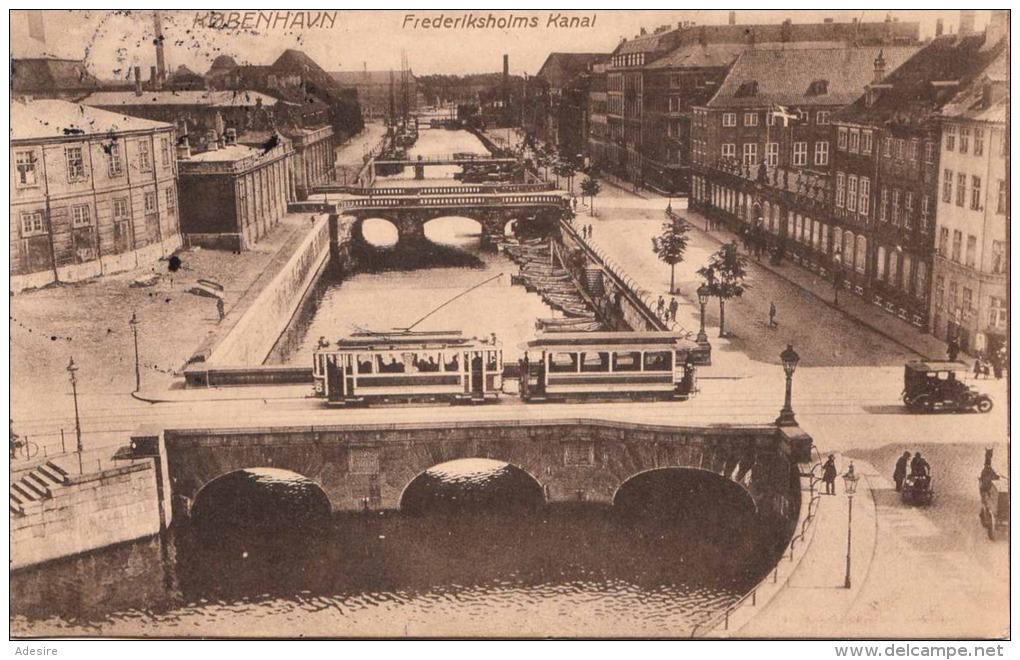 KOBENHAVN (Dänemark) - Frederiksholms Kanal, 2 Fach Frankiert - Denemarken