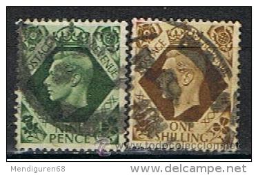 GB 1937-47  EDWWARD VIII YVERT 220,222 - Used Stamps