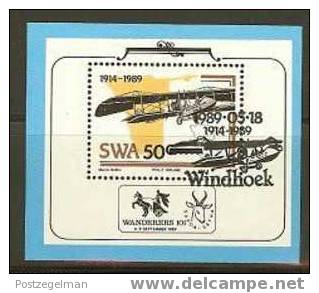 SWA 1989 C.T.O. Block 10 Aeroplanes F2395 - Airplanes