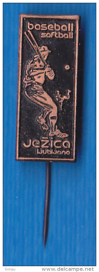 SLOVENIA Pin - Baseball Sofball Club Jezica Ljubljana - Honkbal