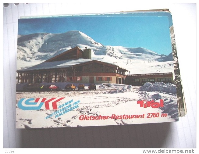 Oostenrijk Österreich Tirol Kaunertal Gletscherbahnen Restaurant - Kaunertal