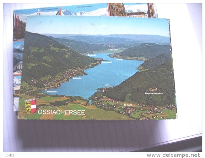 Oostenrijk Österreich Kärnten Ossiachersee Mit Örte - Ossiachersee-Orte