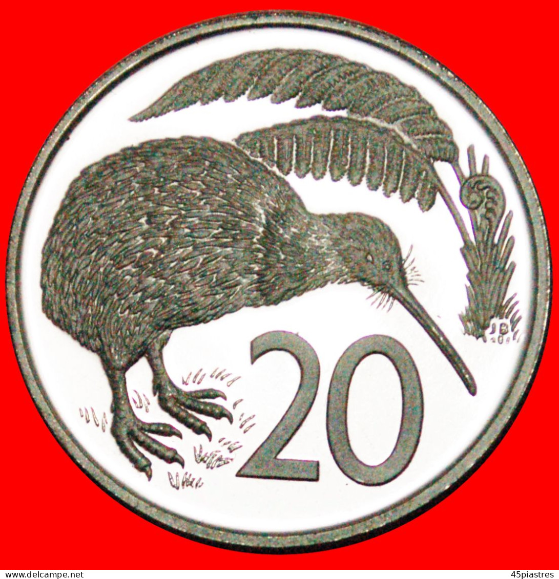 + KIWI BIRD: NEW ZEALAND &#9733; 20 CENTS 1979! PROOF! LOW START&#9733; NO RESERVE! - Nouvelle-Zélande