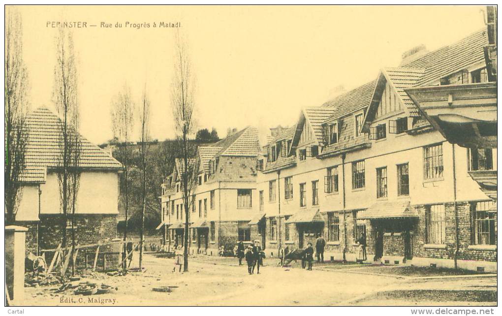 PEPINSTER - Rue Du Progrès à Matadi - Pepinster