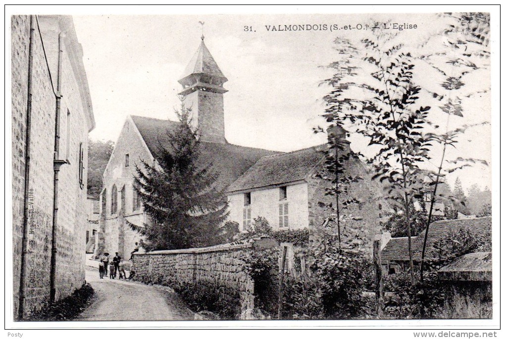 CPA - VALMONDOIS - L'EGLISE - N/b - Vers 1910 - N°31 - - Valmondois