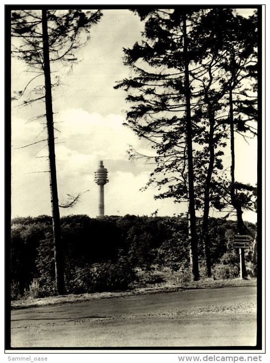 Kyffhäuser  -  Blick Zum Fernseh-Sendeturm  -  Ansichtskarte Ca. 1966    (5231) - Kyffhaeuser
