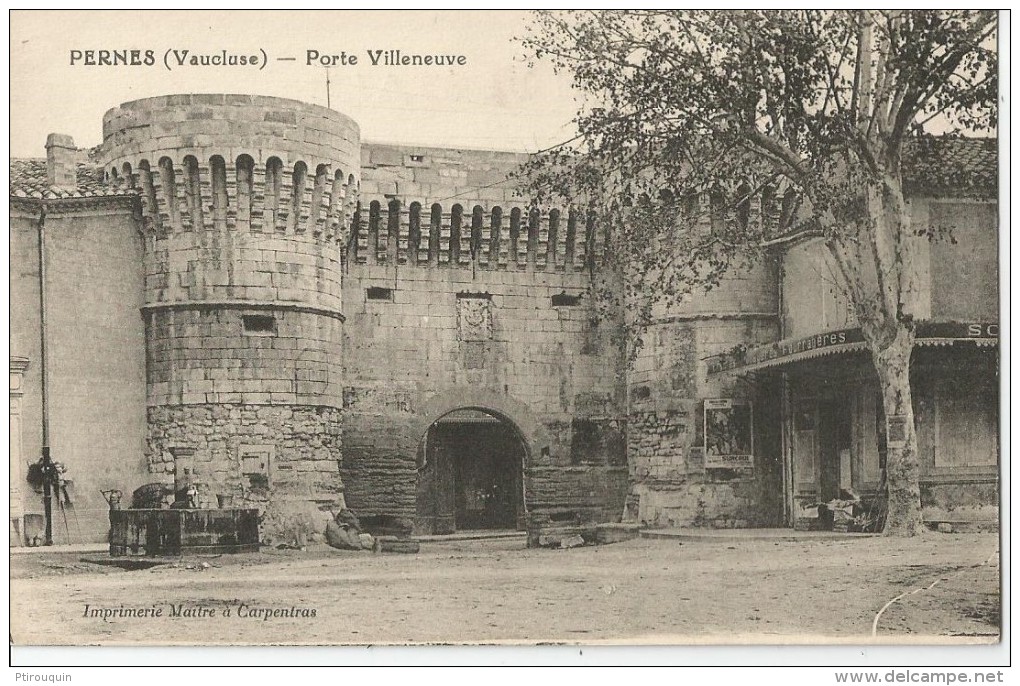 PERNES - Porte Villeneuve - Pernes Les Fontaines