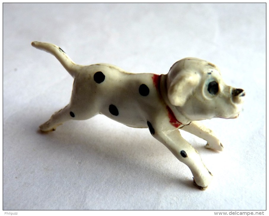 101 DALMATIEN - Figurine JIM - QUI COURE Collier Rouge - DISNEY (2) - Disney