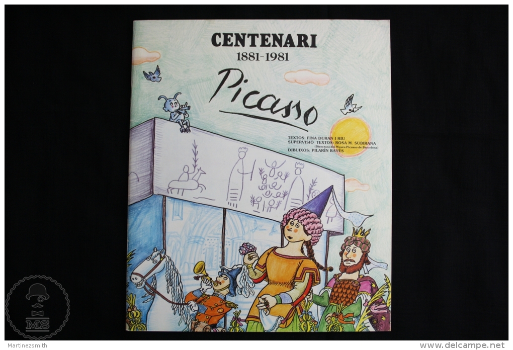 Children Illustrated Book About Pablo Picasso - 1881 - 1981 Centenary - Otros & Sin Clasificación