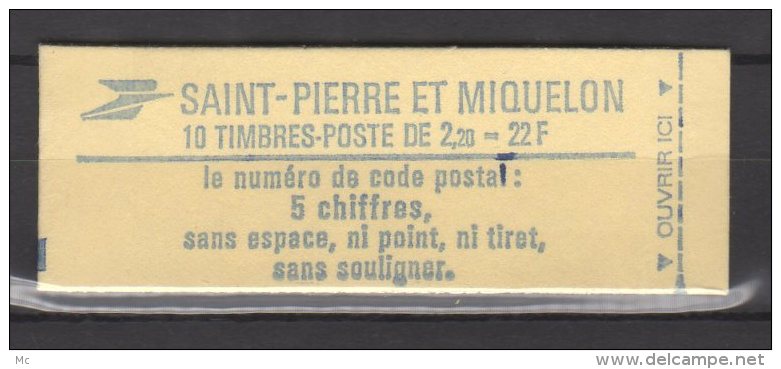 SPM Carnet Du N° 464 A Luxe ** - Carnets