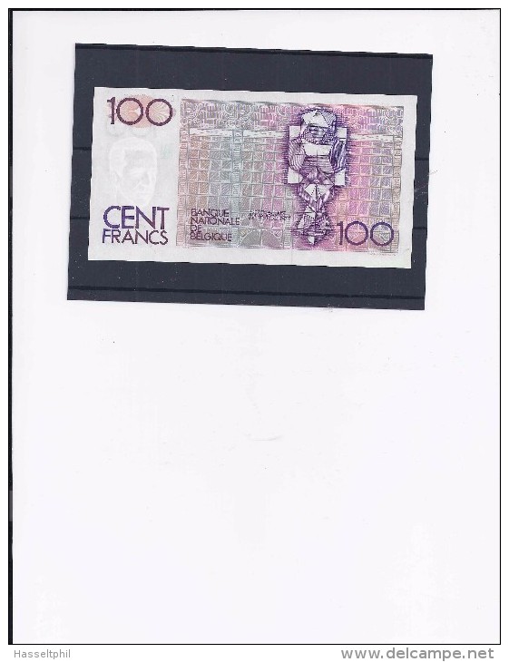 100 Frank - Francs  - Type Beyaert (handtekeningen Enkel Op Voorzijde)  M 68a  Nieuw -  Neuf - 100 Francos