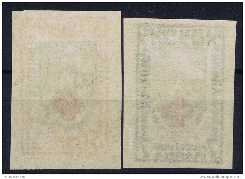 ESTLAND/ESTONIA: Mi Nr 46 B + 47 B MH/*, Avec  Charnière , Mit Falz, 1923 - Estonie