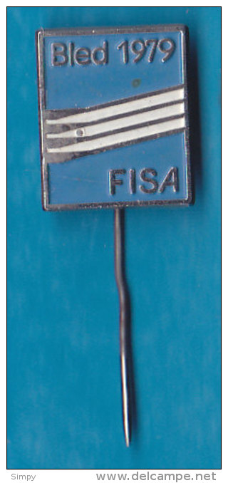 World Rowing  Championship Bled 1979 FISA SLOVENIA Ex Yugoslavia Pin - Roeisport