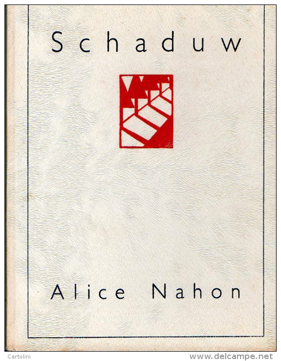 Alice Nahon Schaduw  Poezie Gedichten Blz 38 - Poésie