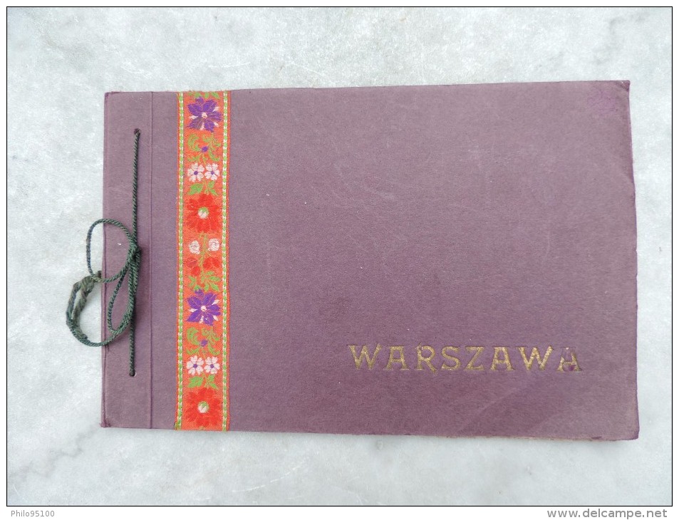 Carnet / Album  20  Vues Reproductions - WARSZAWA - ( Vasovie) - Pologne