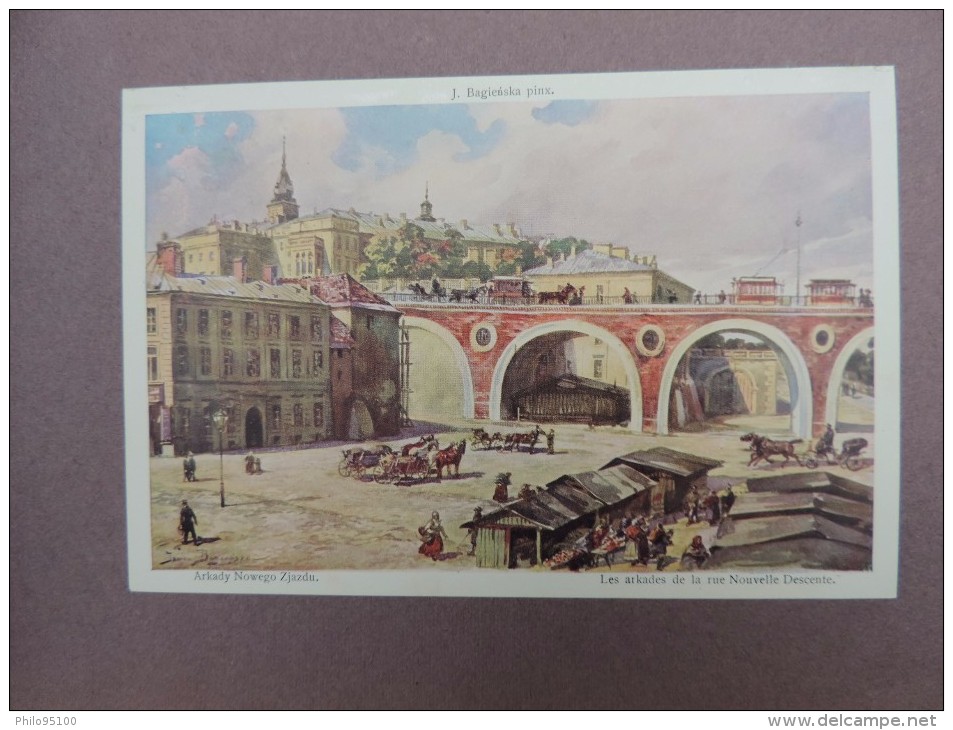 Carnet / Album  20  Vues Reproductions - WARSZAWA - ( Vasovie) - Pologne