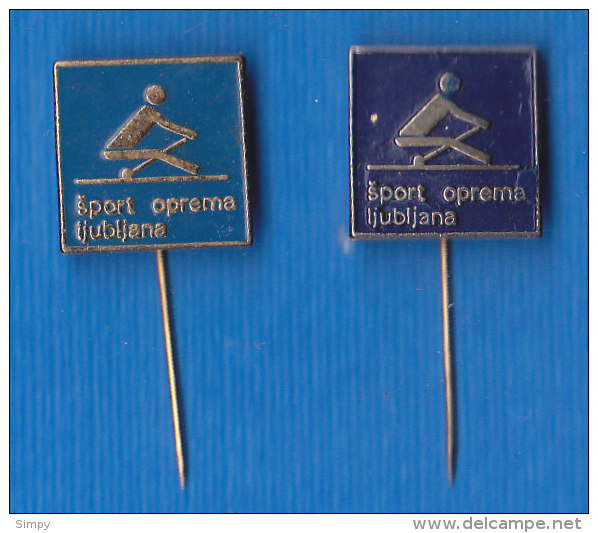 Rowing Sport Oprema Ljubljana  Sport Equipment For Rowing Slovenia Badge Pins - Remo