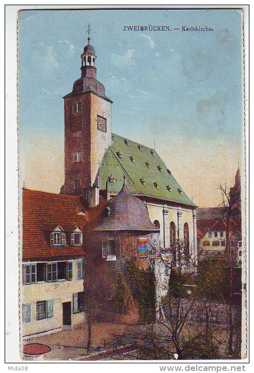 ZWEIBRUECKEN . KARLSKIRCHE - Zweibruecken