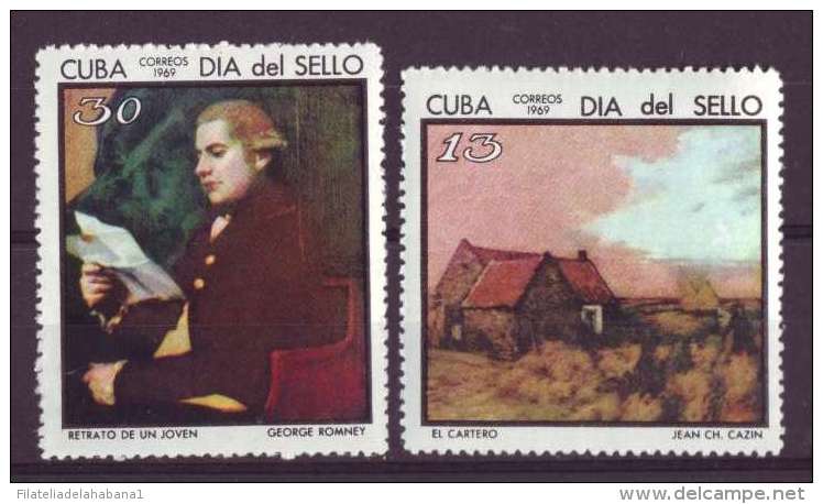1969.1 CUBA 1969. MNH. DIA DEL SELLO. STAMP DAY. - Unused Stamps