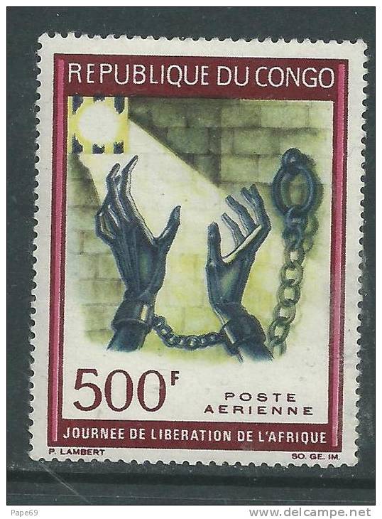 Congo PA N° 54 XX  Journée De Libération De L'Afrique Sans Charnière, TB - Ongebruikt