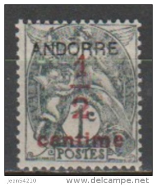 ANDORRE FRANCAIS - Timbre N°1 Neuf - Neufs