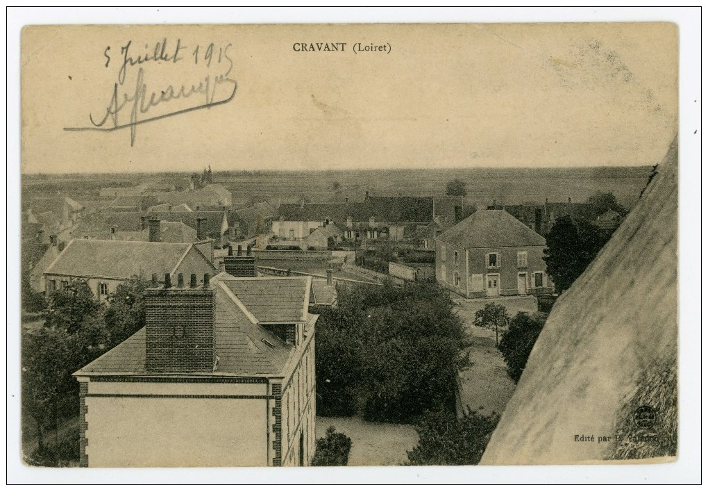 45 - CRAVANT (Loiret) - Vue Générale - Voir Scan - Other & Unclassified