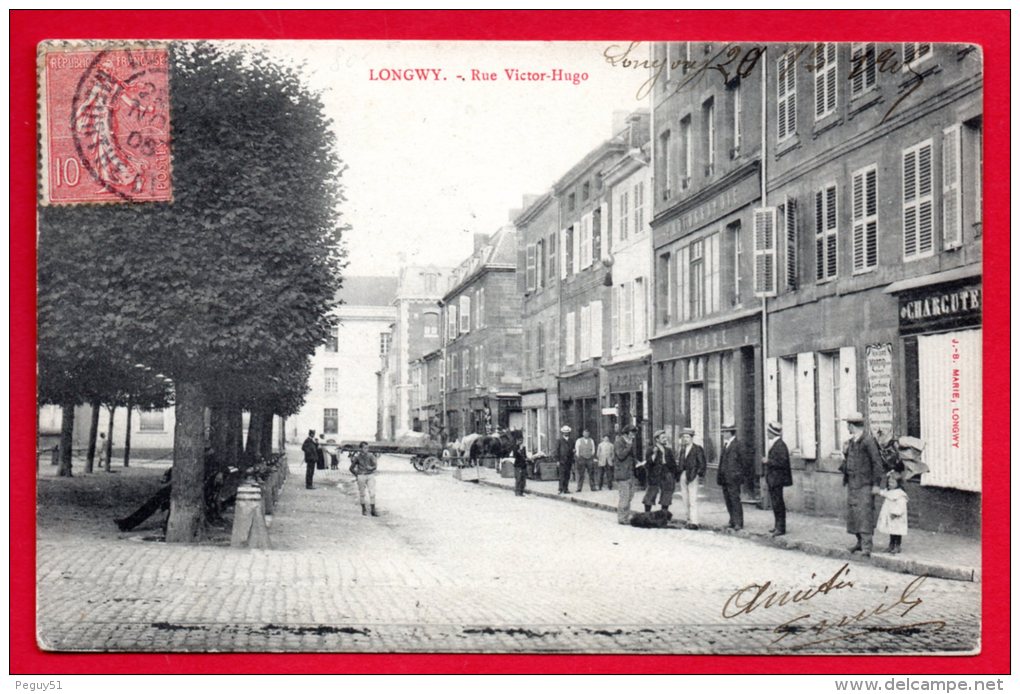 54. Longwy - Haut. Rue Victor Hugo. 1905 - Longwy