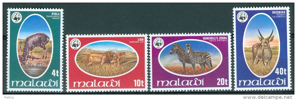 Malawi 1978 Animals, WWF MNH** - Lot. 4021 - Malawi (1964-...)