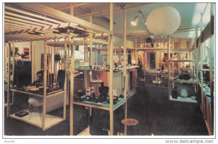 Scottsdale Arizona, Maru Store Shop Interior View Japanese Design, C1960s Vintage Postcard - Scottsdale