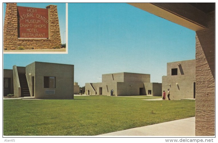 Second Mesa Arizona, Hopi Cultural Center Motel &amp; Restaurant, C1960s Vintage Postcard - Other & Unclassified