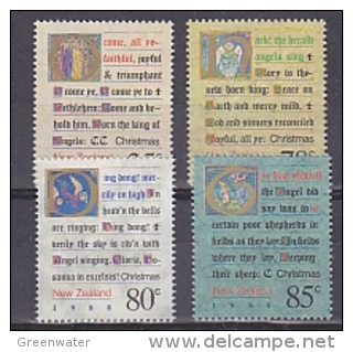 New Zealand 1988 Christmas 4v ** Mnh (25780) - Unused Stamps
