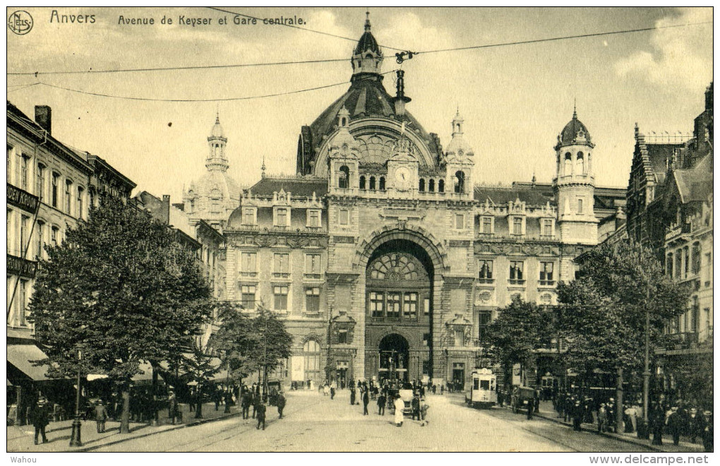 ANVERS   -    Avenue De Keyser Et Gare Centrale - Autres & Non Classés