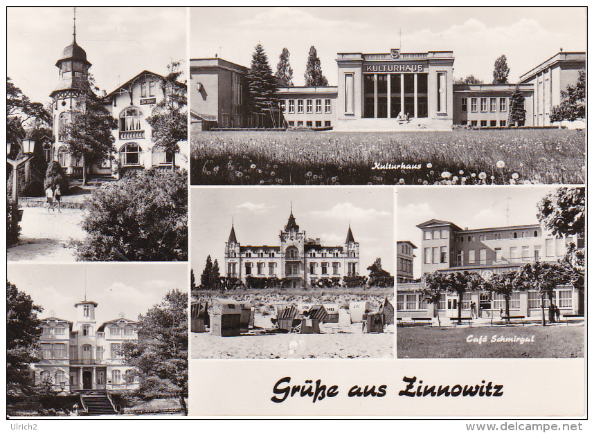 AK Grüße Aus Zinnowitz - Mehrbildkarte (19414) - Zinnowitz