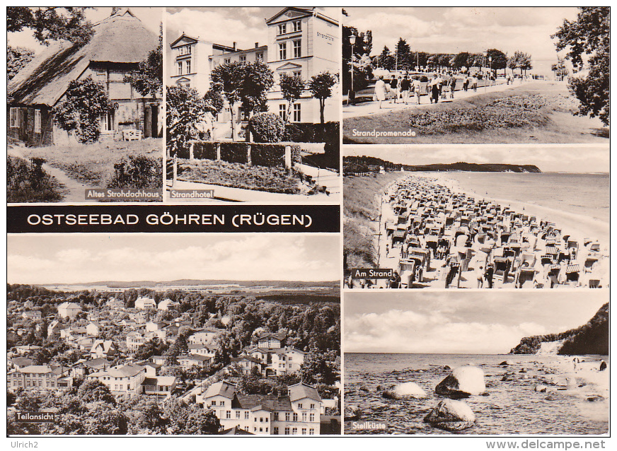 AK Ostseebad Göhren - Rügen - Mehrbildkarte - 1970 (19423) - Goehren