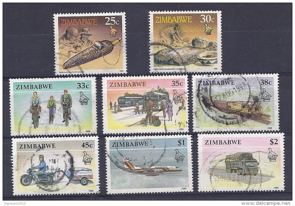 150024381  ZIMBAWE  YVERT   Nº  201/209  (EXCEPT  Nº 202) - Zimbabwe (1980-...)