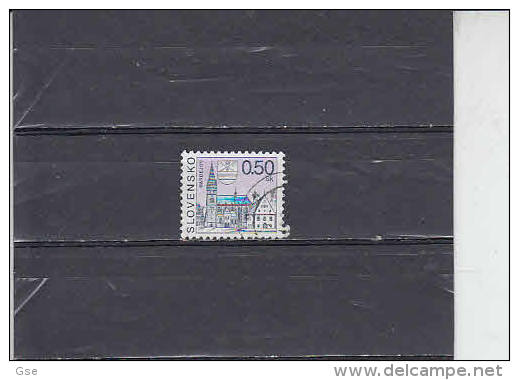 SLOVACCHIA  2000 - Unificato 316 - Serie Corrente - Used Stamps