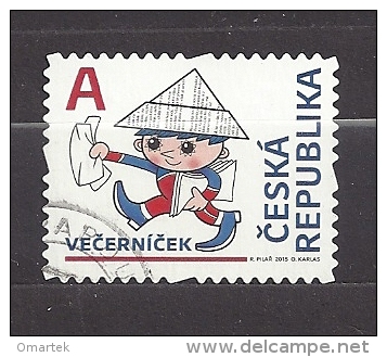 Czech Republic  Tschechische Republik  2015 ⊙ Mi 838 Vecernicek, Sandmännchen, TV Bedtime Story. C6 - Used Stamps