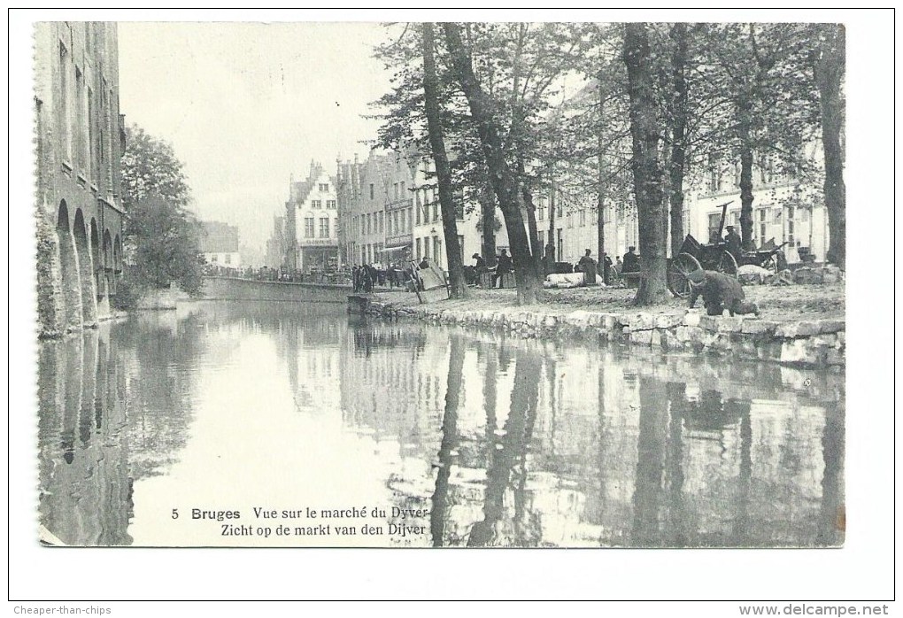 Bruges - Vue Sur Le Marche Du Dyver (C31) - Brugge