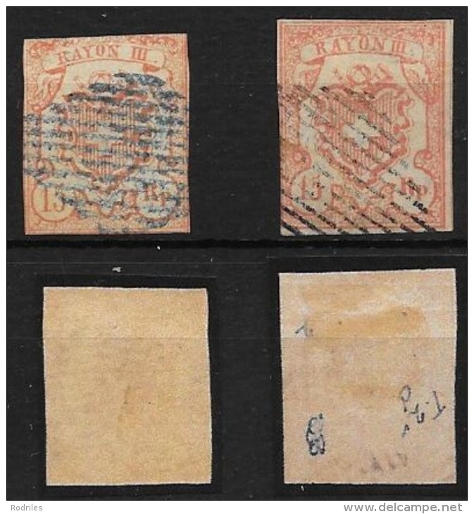 SUIZA YVERT Nº 23-24 USADOs - Used Stamps