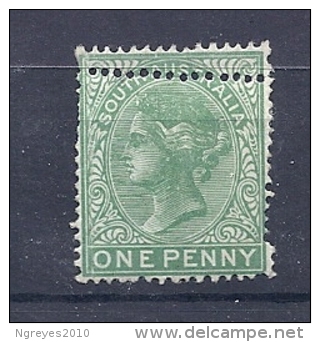 150024440 AUSTRALIA  SUR  YVERT   Nº  25  VARIEDAD  TALADRADO DESPLAZADO  */MH - Mint Stamps