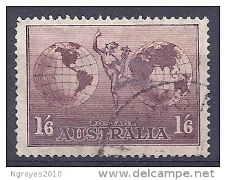 150024442 AUSTRALIA  YVERT   AEREO  Nº  6 - Used Stamps