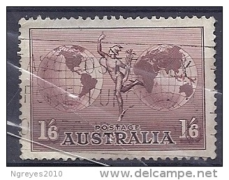 150024445   AUSTRALIA  YVERT   AEREO  Nº  6 - Usati