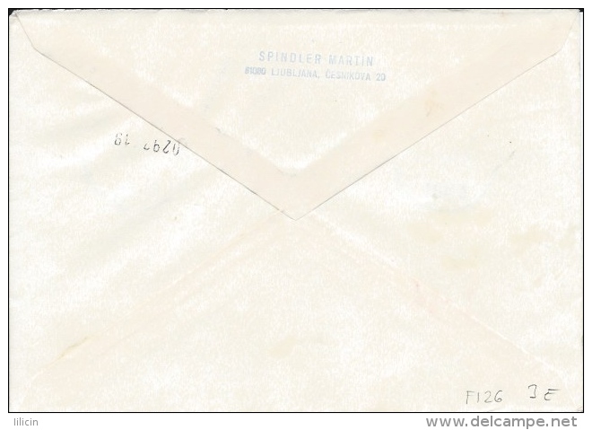 Letter FI000026 - Yugoslavia Slovenia 1974 - Other & Unclassified