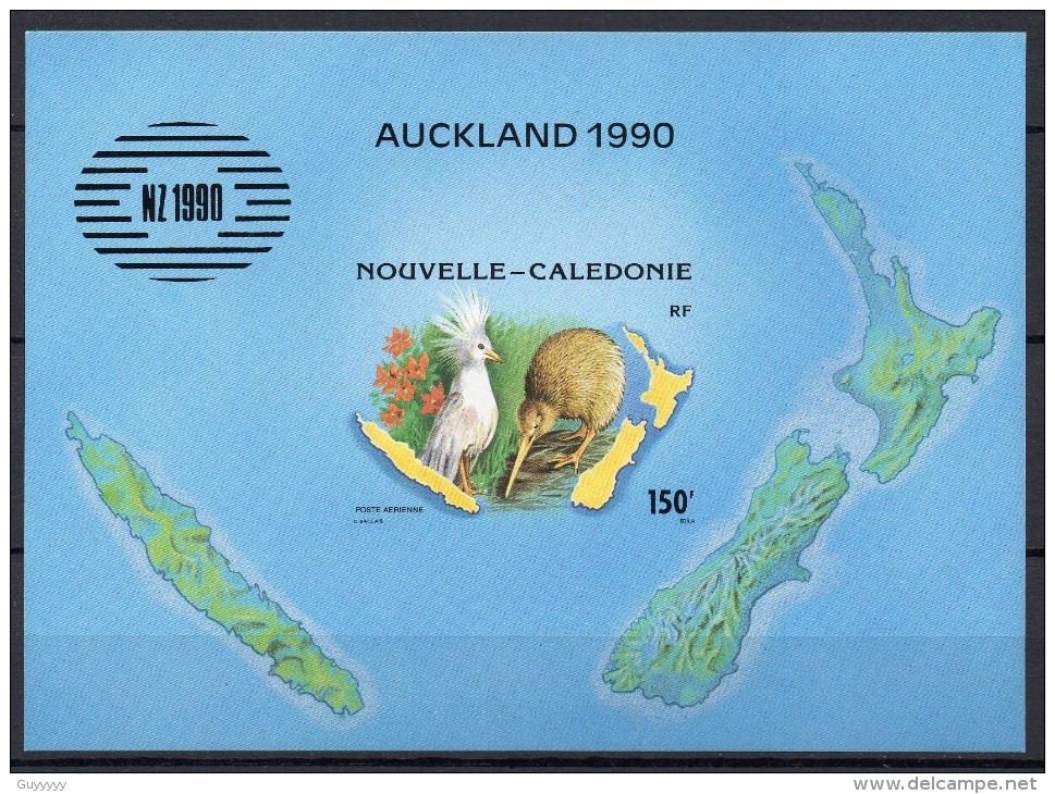 Nouvelle-Calédonie - Bloc Feuillet - 1990 - N° Yvert : BF 10 **  - Non Dentelé - Blocchi & Foglietti