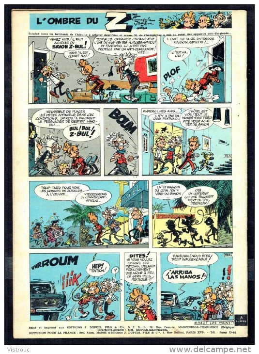 SPIROU N° 1177 -  Année 1960 -  Couverture " JOHAN Et PIRLOUIT " De PEYO. - Spirou Magazine